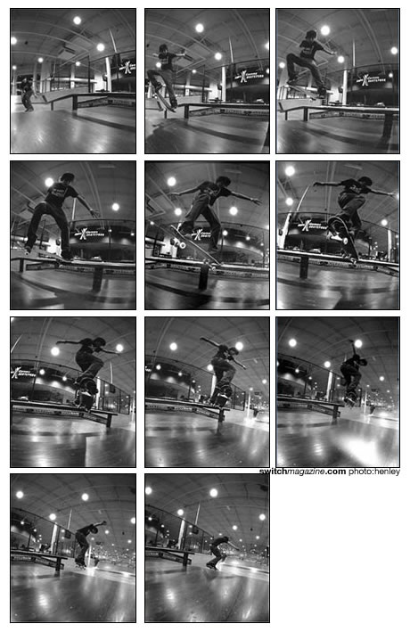 NOLLIE CROOKED GRIND - Combination of Nollie and Crooked Grind