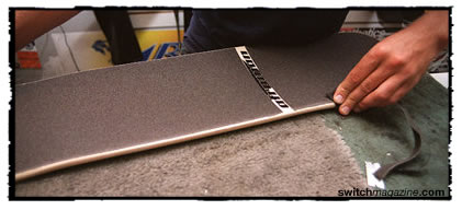 Applying Grip Tape