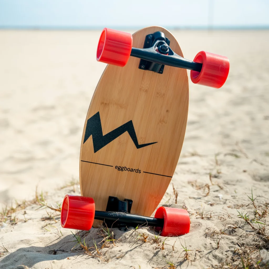 eggboard at the beach